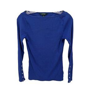 Lauren Ralph Lauren Long Sleeve Top Size small